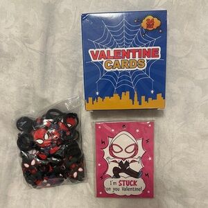 Valentine Cards with Spider Design 24 set